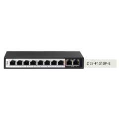 Buy D-Link DES-F1010P-E/B 10-port Fast Ethernet Unmanaged Long Range 250m PoE+ Surveillance Switch in Kenya